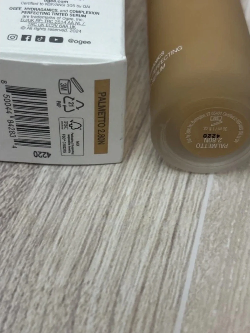 Ogee hydraganics complexion